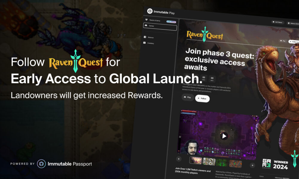 ravenquest-phase-3-launch:-prepare-for-web3’s-most-anticipated-mmorpg-on-december-5,-2024